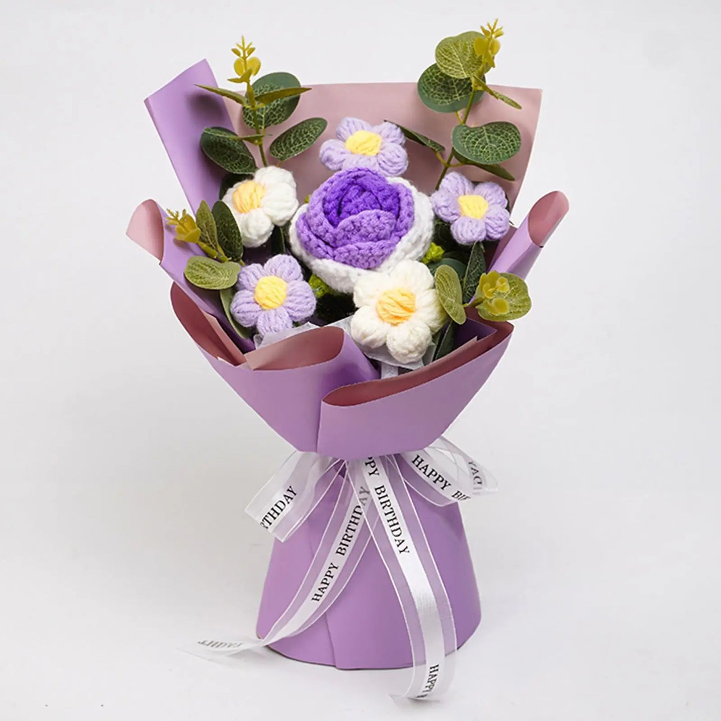 Bouquet de Roses en Crochet