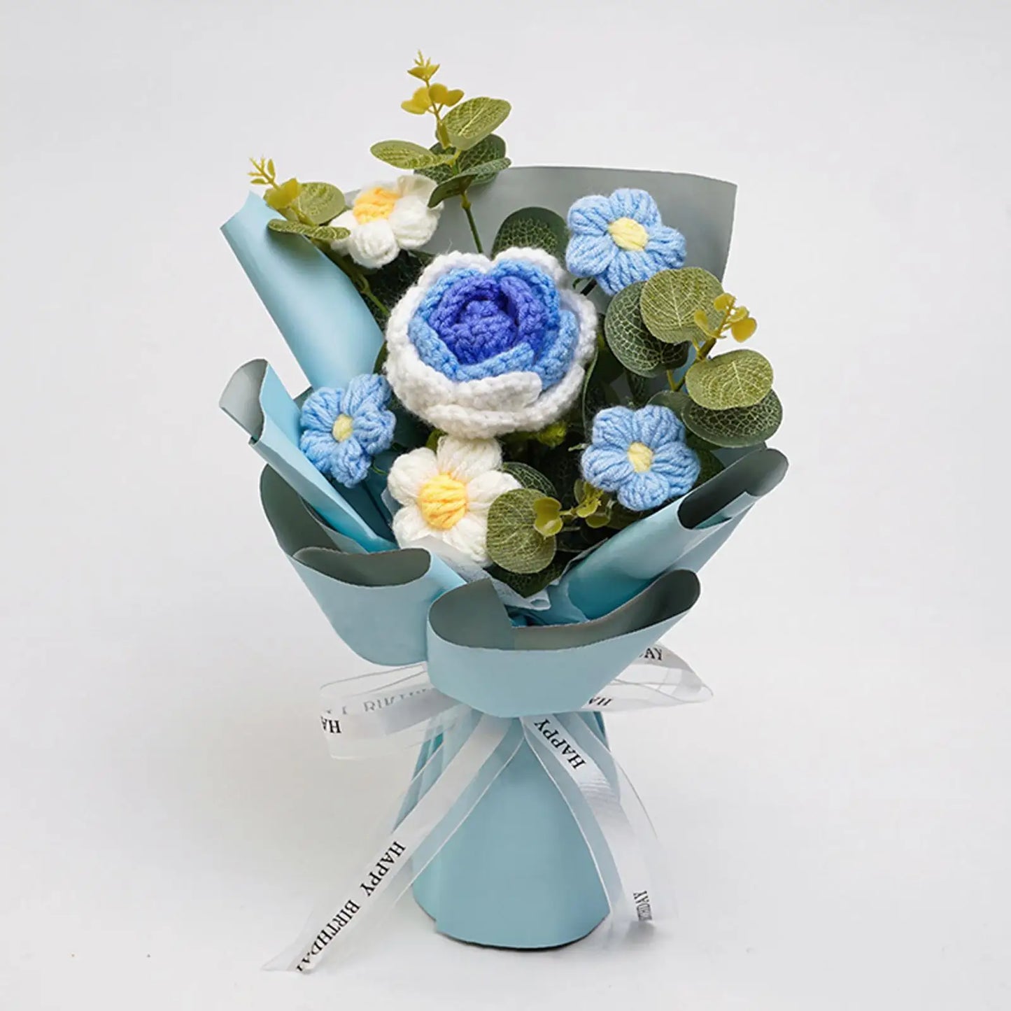 Bouquet de Roses en Crochet