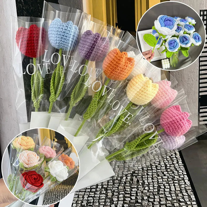 Fleur en Crochet Unique
