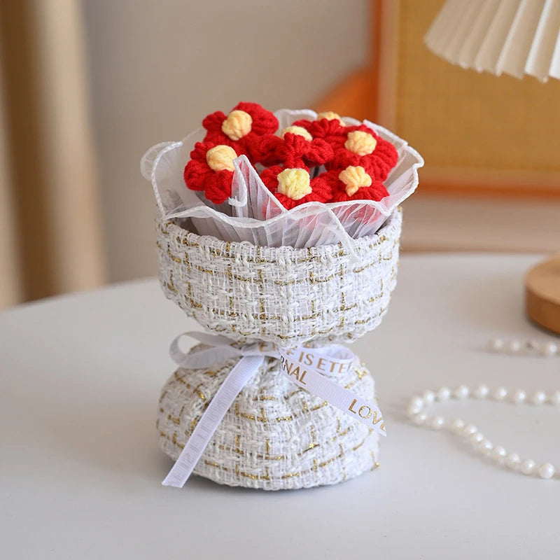 Bouquet de Fleurs en Crochet