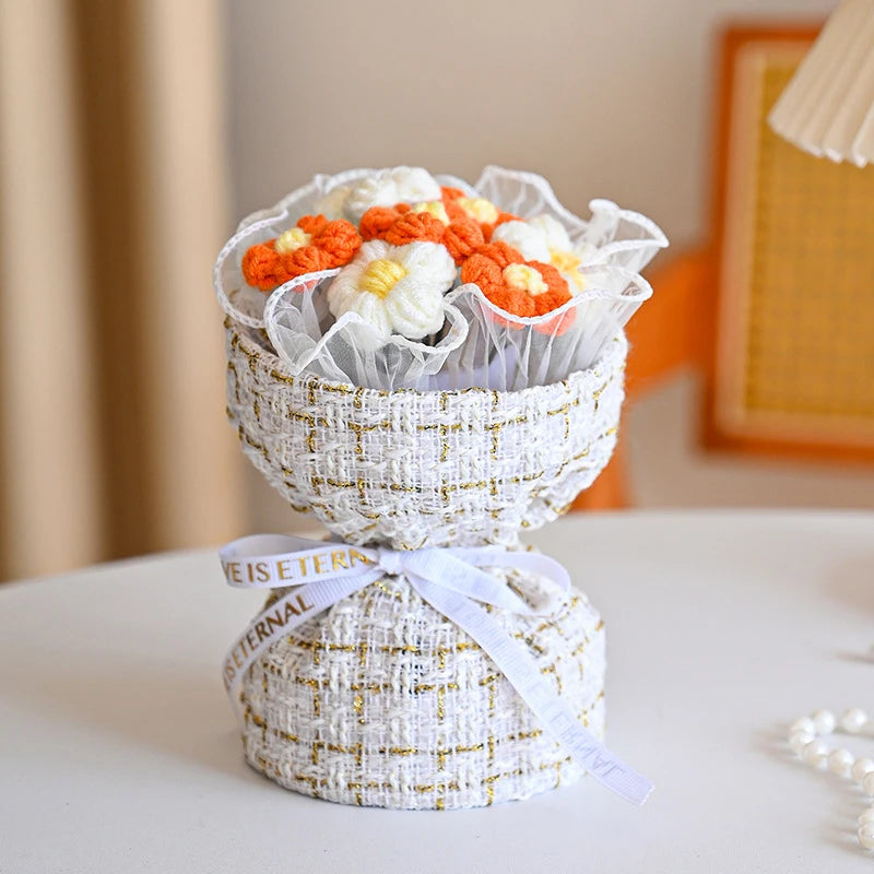 Bouquet de Fleurs en Crochet