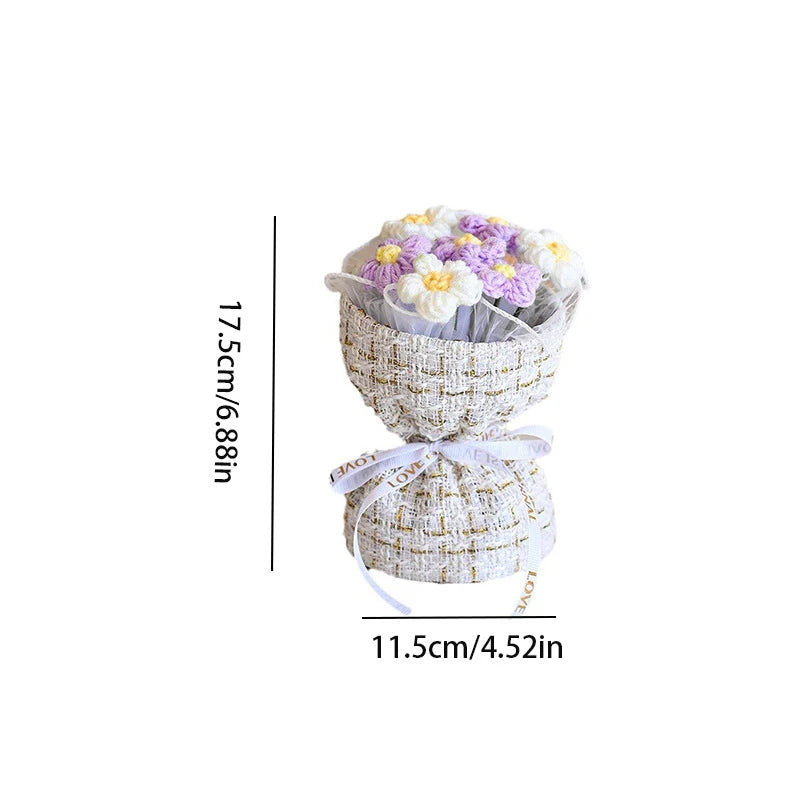 Bouquet de Fleurs en Crochet