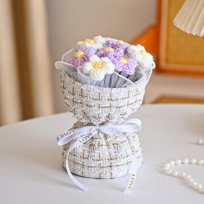 Bouquet de Fleurs en Crochet