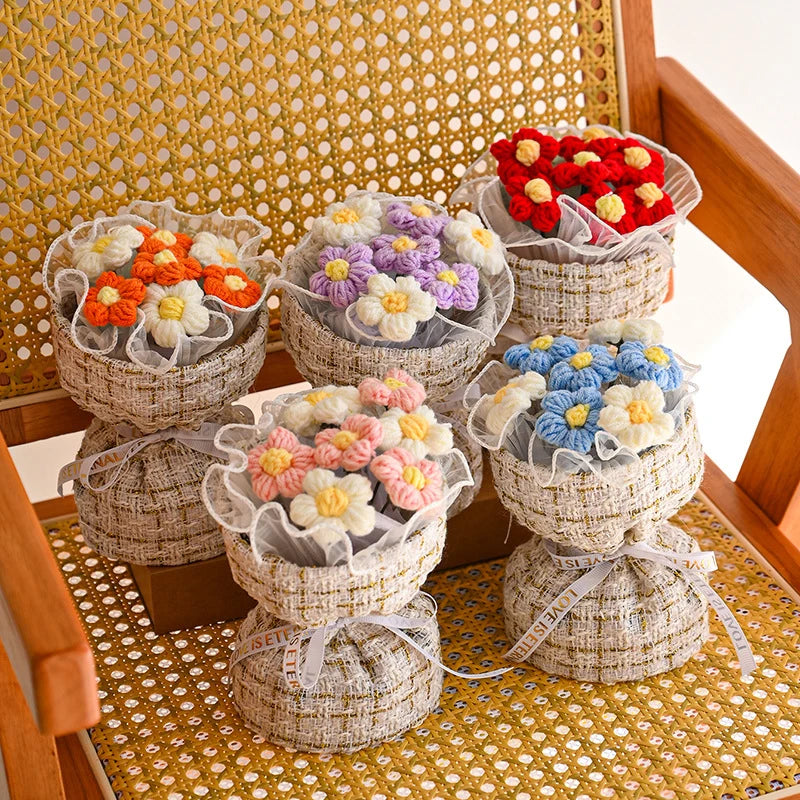 Bouquet de Fleurs en Crochet