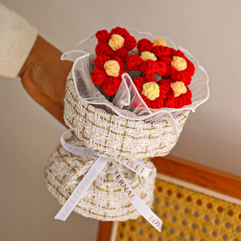 Bouquet de Fleurs en Crochet