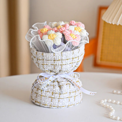 Bouquet de Fleurs en Crochet - Déco élégante