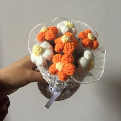 Bouquet de Fleurs en Crochet - Déco élégante